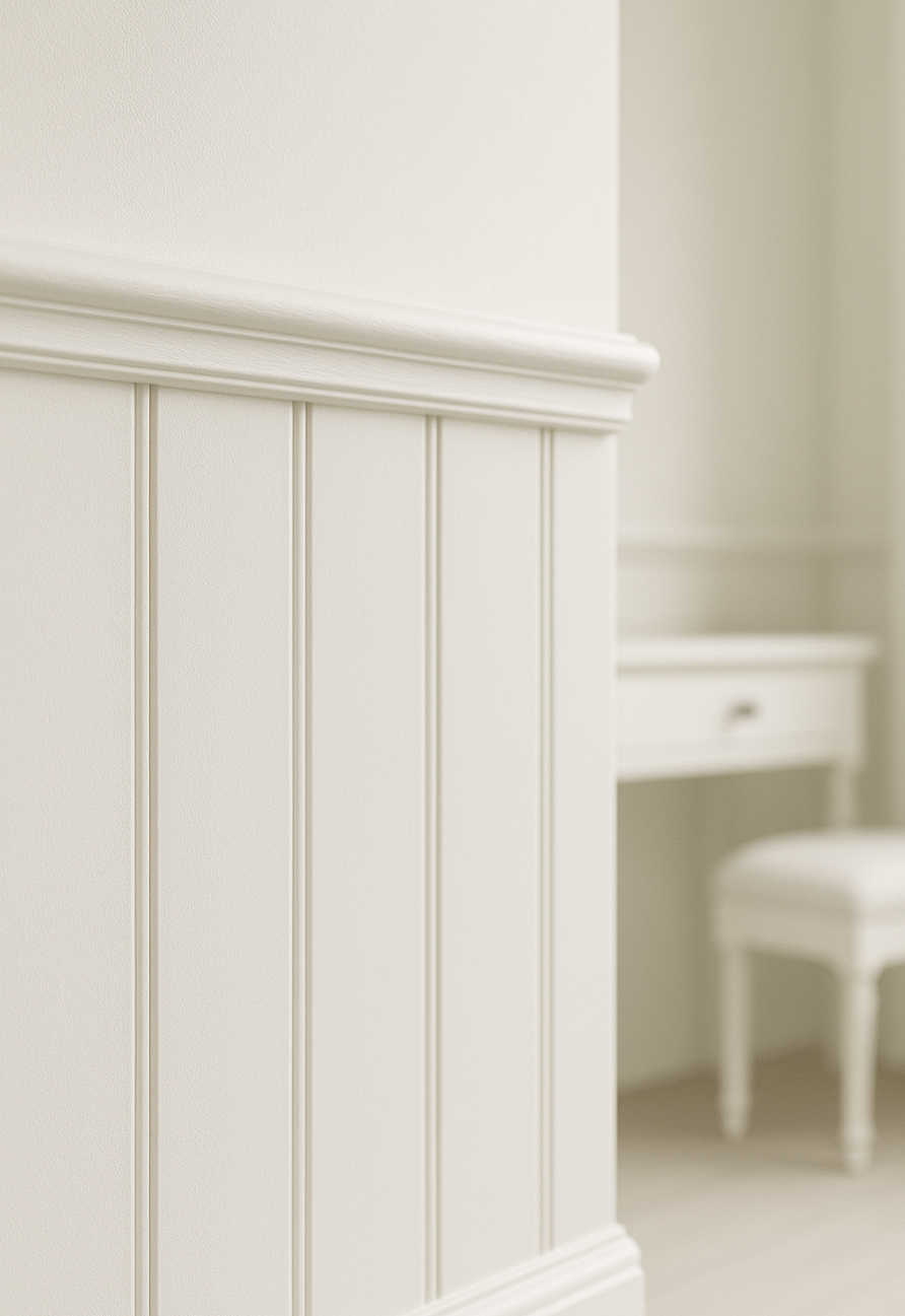 Georgian MDF Wall Panelling - Beaded